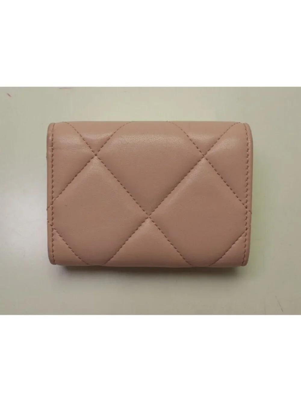 Chanel Lambskin 19 Trifold Wallet